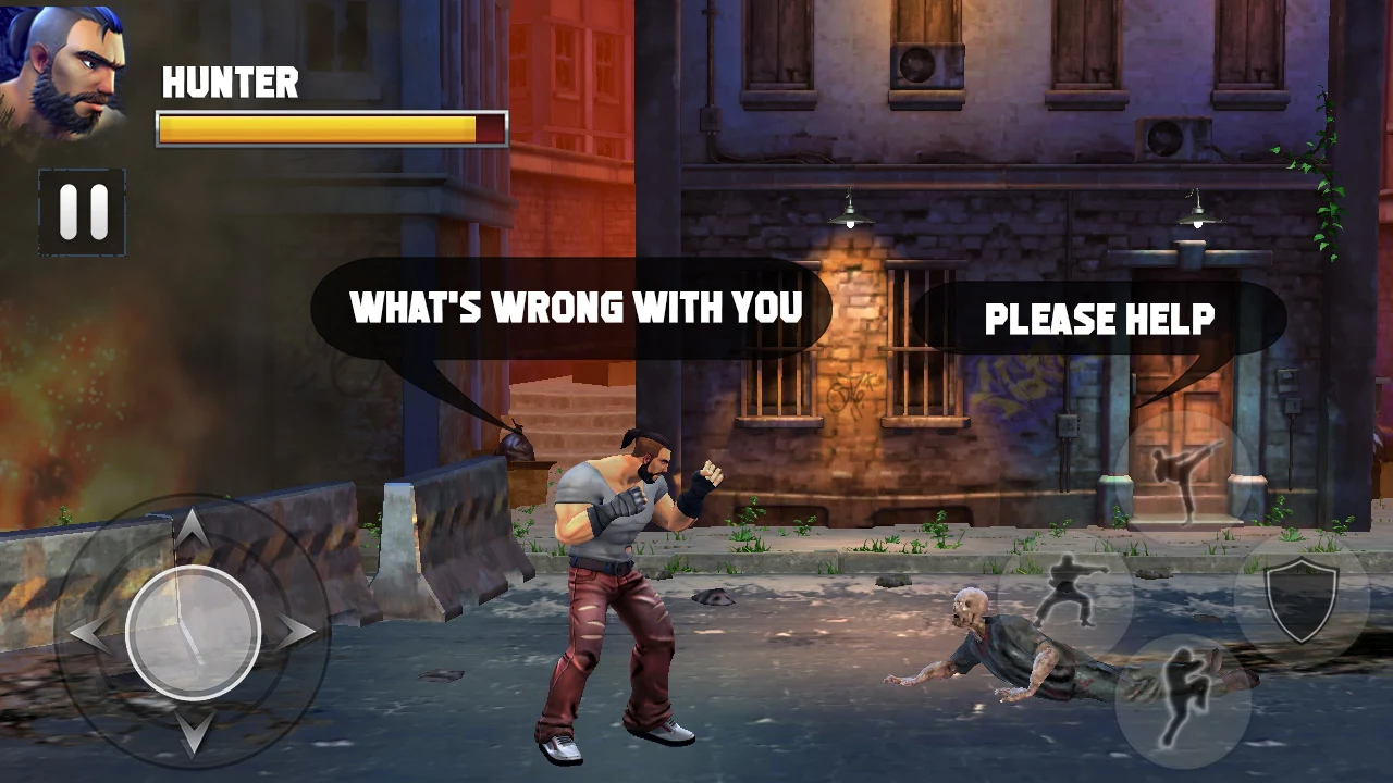 ZOMBIE HUNTER: Fighting Games screenshot
