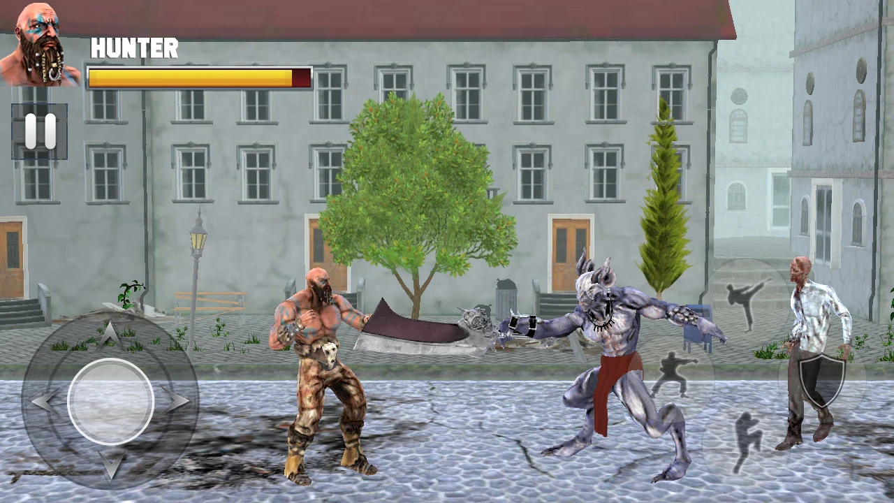 ZOMBIE HUNTER: Fighting Games screenshot