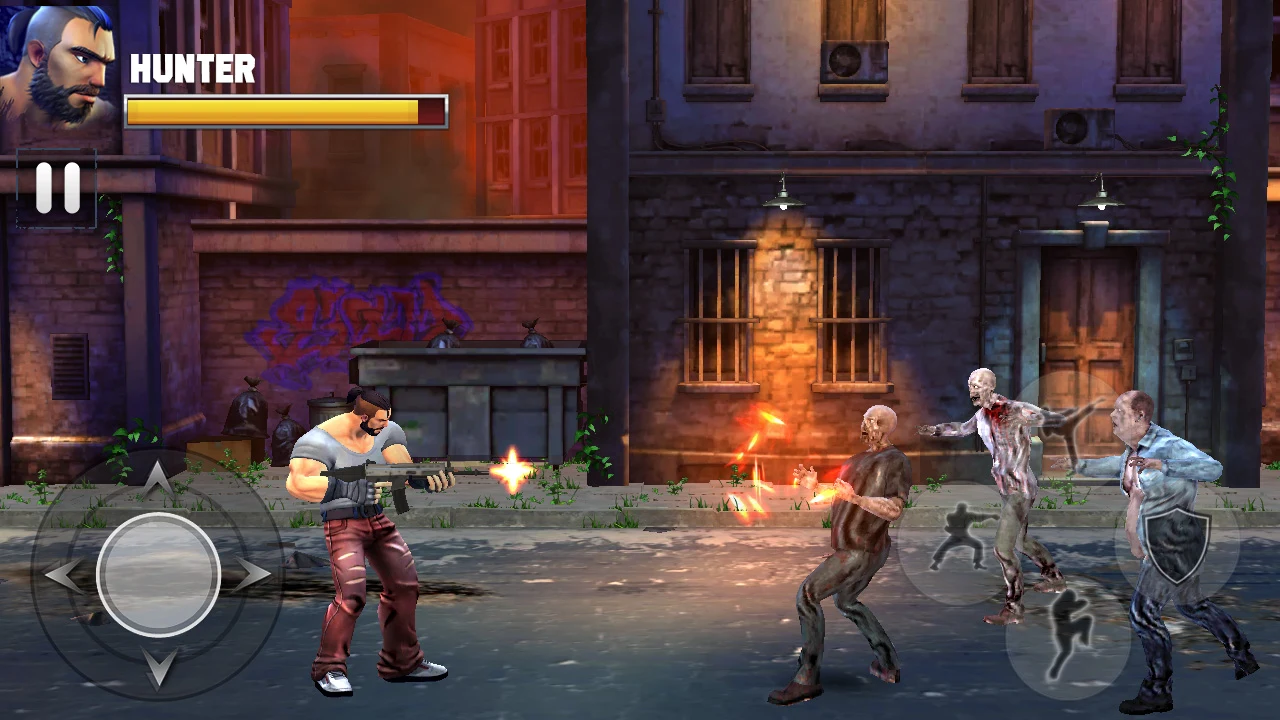 ZOMBIE HUNTER: Fighting Games screenshot