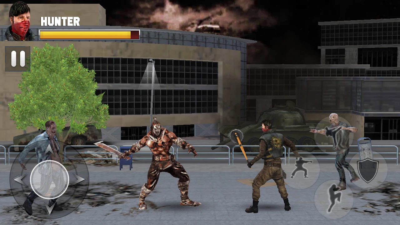 ZOMBIE HUNTER: Fighting Games screenshot